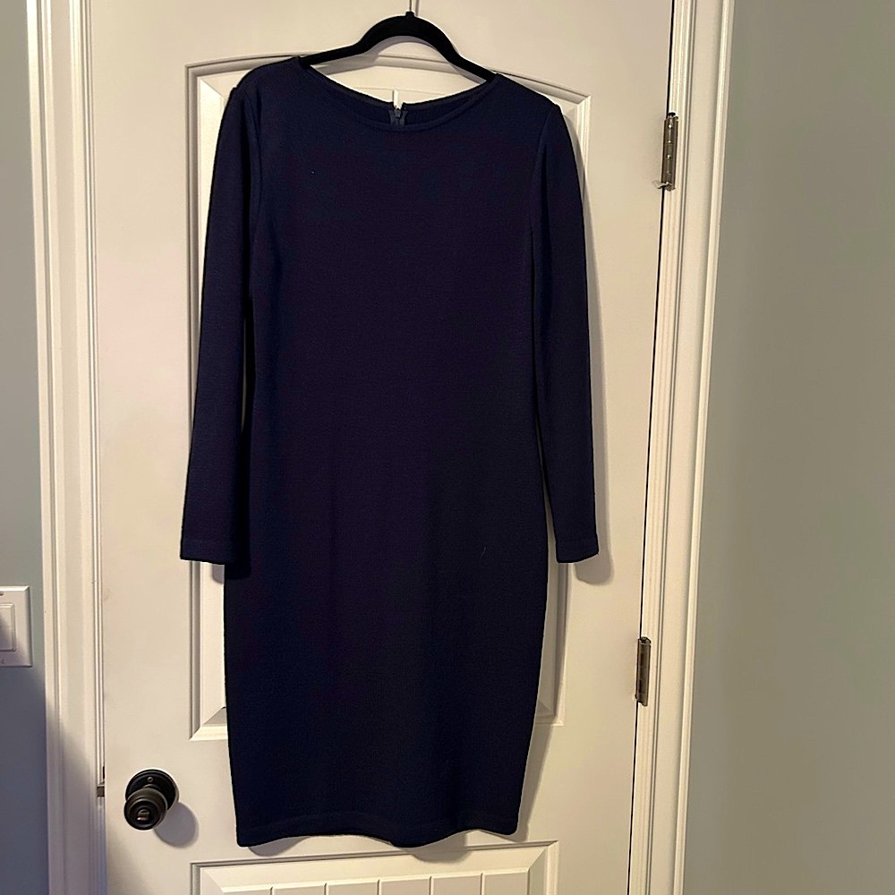 Black Long Sleeve Sheath Dress size 8